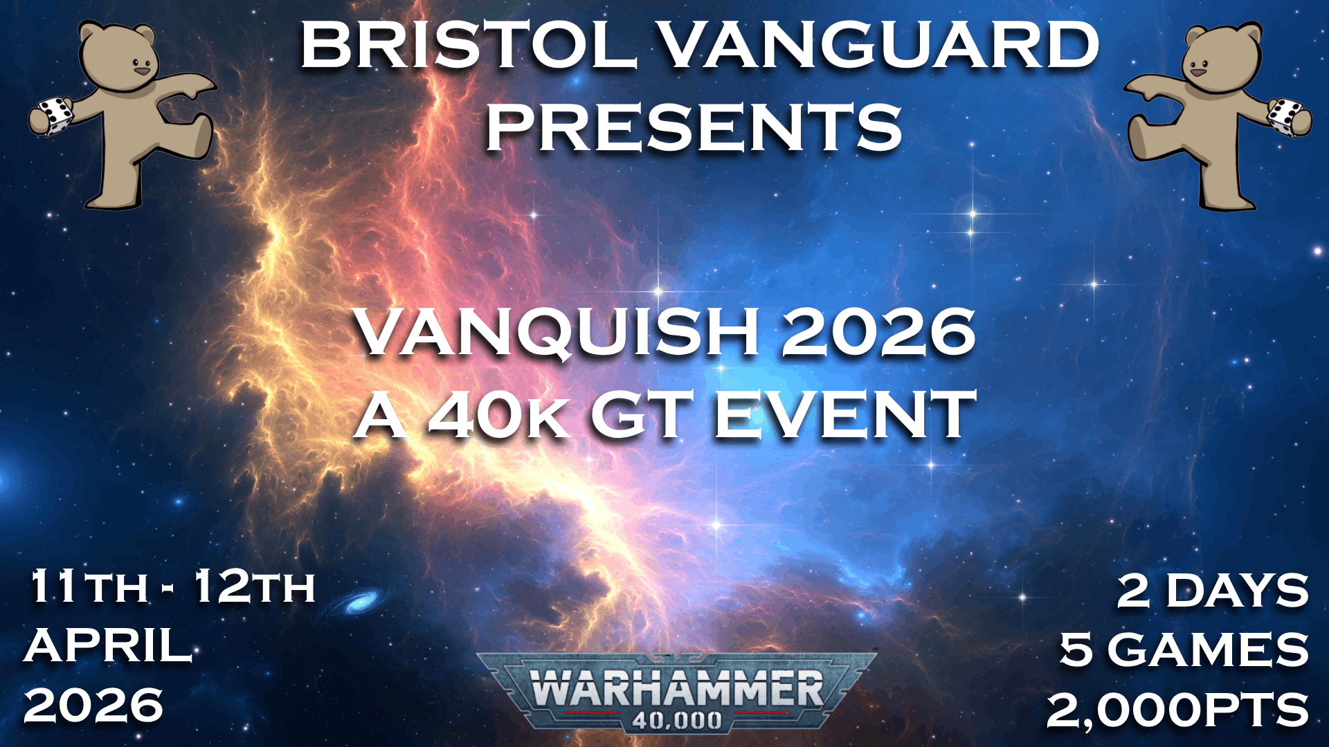 Vanquish 2026 a GT event.
