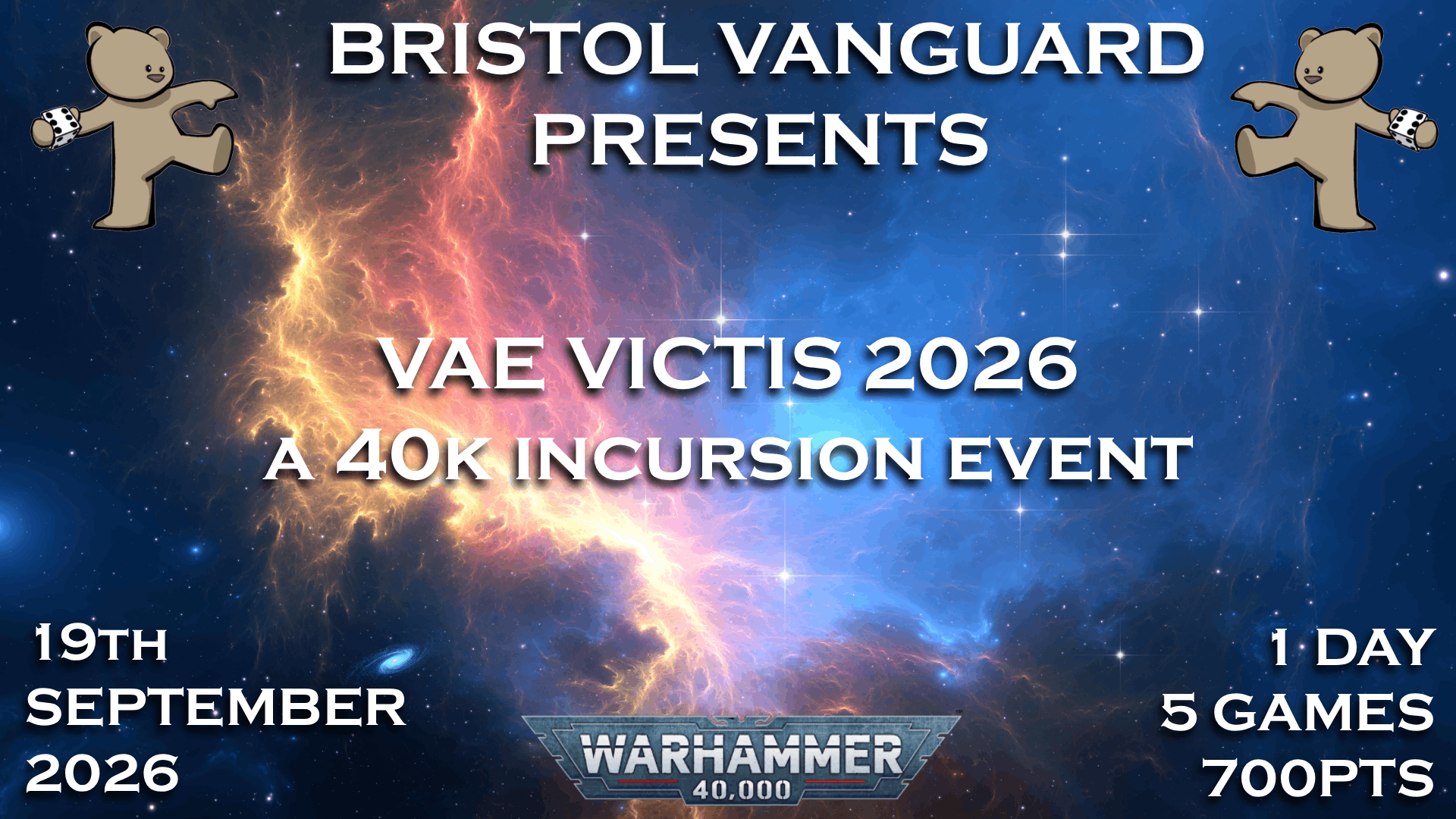 Vae Victis 2026 a 40K incursion event